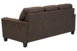 Navi Chestnut Queen Sofa Sleeper - 9400339 - Gate Furniture