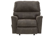 Navi Smoke Recliner - Gate FurnitureRecliner
