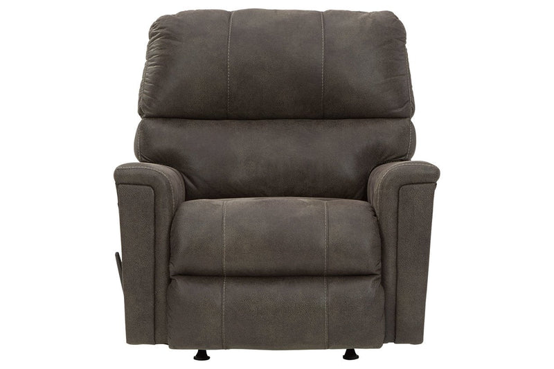 Navi Smoke Recliner - Gate FurnitureRecliner