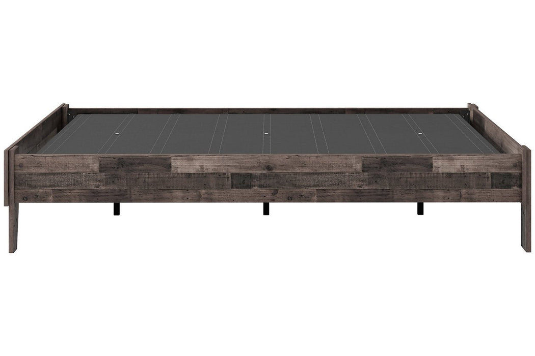 Neilsville Multi Gray Full Platform Bed - EB2120-112 - Gate Furniture