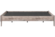 Neilsville Whitewash Full Platform Bed - Gate FurnitureFull Bed