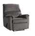 Nerviano Gray Recliner - Gate FurnitureRecliner