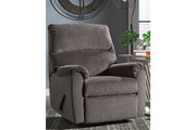 Nerviano Gray Recliner - Gate FurnitureRecliner