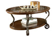 Nestor Medium Brown Coffee Table - T517-0 - Gate Furniture