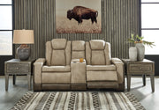 Next - Gen DuraPella Power Reclining Loveseat with Console - Gate FurniturePower Reclining Loveseat