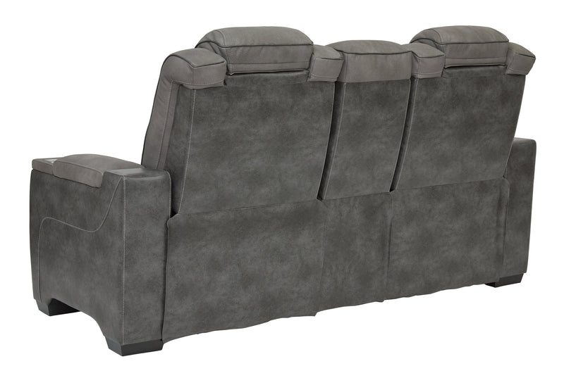 Next - Gen DuraPella Power Reclining Loveseat with Console - Gate FurniturePower Reclining Loveseat