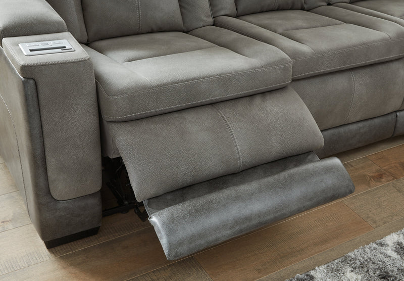 Next - Gen DuraPella Power Reclining Loveseat with Console - Gate FurniturePower Reclining Loveseat