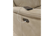 Next - Gen DuraPella Sand Power Reclining Sofa - Gate FurniturePower Reclining Sofa