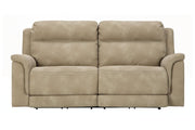 Next - Gen DuraPella Sand Power Reclining Sofa - Gate FurniturePower Reclining Sofa