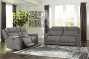 Next - Gen DuraPella Slate Power Reclining Living Room Set - Gate FurnitureLiving Room Set