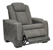 Next - Gen Durapella Slate Power Reclining Living Room Set - Gate FurniturePower Reclining Living Room Set
