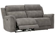 Next-Gen DuraPella Slate Power Reclining Sofa - 5930147 - Gate Furniture