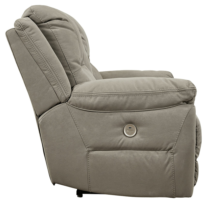 Next - Gen Gaucho Power Reclining Loveseat with Console - Gate FurniturePower Reclining Loveseat