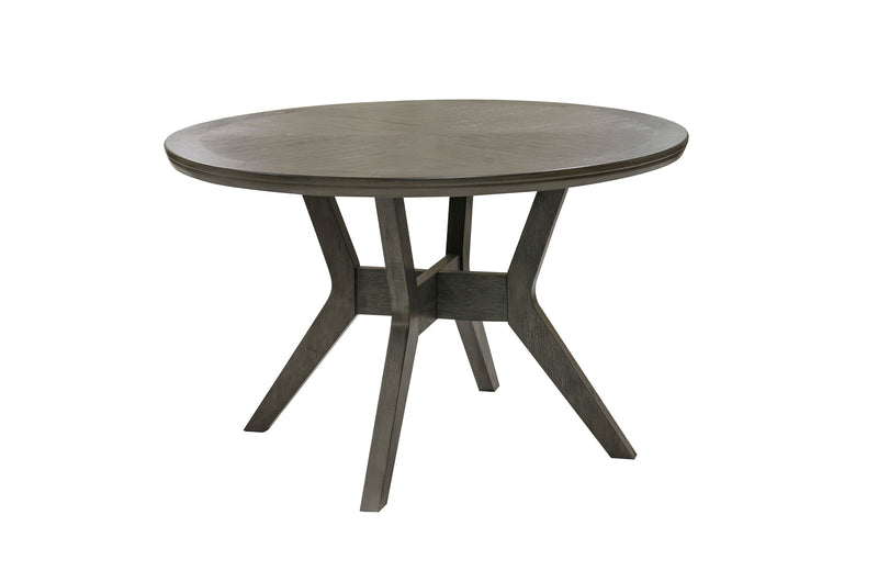 Nisky Gray Round Dining Set - Gate FurnitureDining Room Set