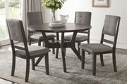 Nisky Gray Round Dining Set - Gate FurnitureDining Room Set