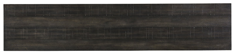 Noorbrook Black XL TV Stand w/Fireplace Option - Gate FurnitureTV Stand