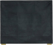 Nora Velvet Full Bed Grey - NoraGrey-F