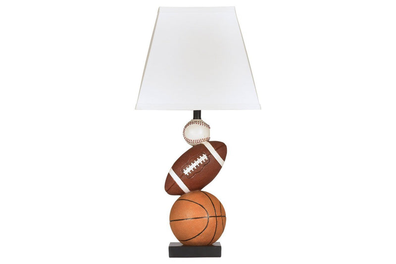 Nyx Brown/Orange Table Lamp - Gate FurnitureTable Lamp Youth