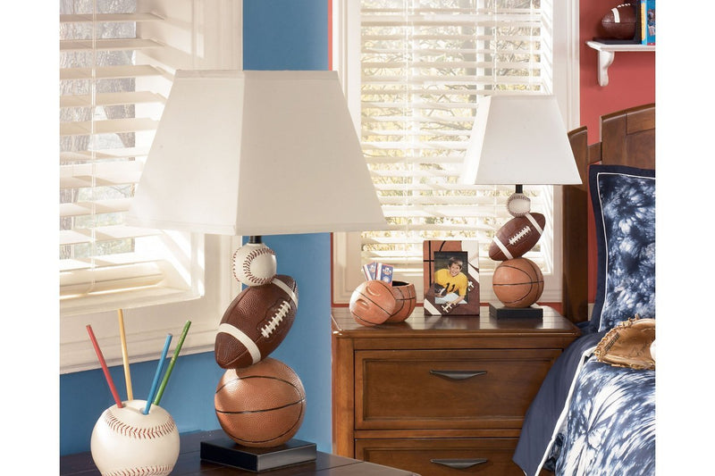 Nyx Brown/Orange Table Lamp - Gate FurnitureTable Lamp Youth