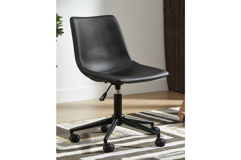 Office Chair Program Black Home Office Desk Chair - Gate FurnitureChair