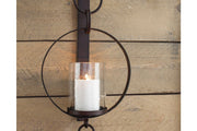 Ogaleesha Brown Wall Sconce - Gate FurnitureSconce