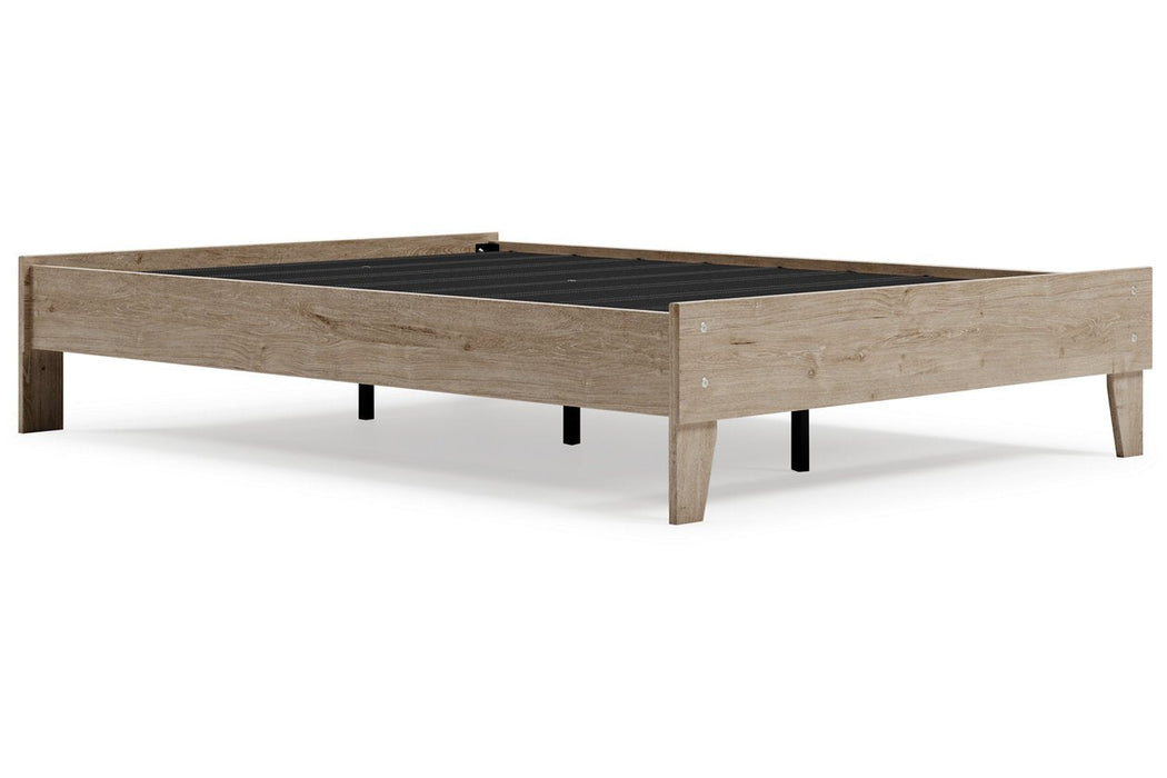 Oliah Natural Full Platform Bed - EB2270-112 - Gate Furniture