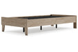 Oliah Natural Twin Platform Bed - EB2270-111 - Gate Furniture