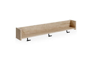 Oliah Natural Wall Mounted Coat Rack with Shelf - Gate FurnitureOther Products