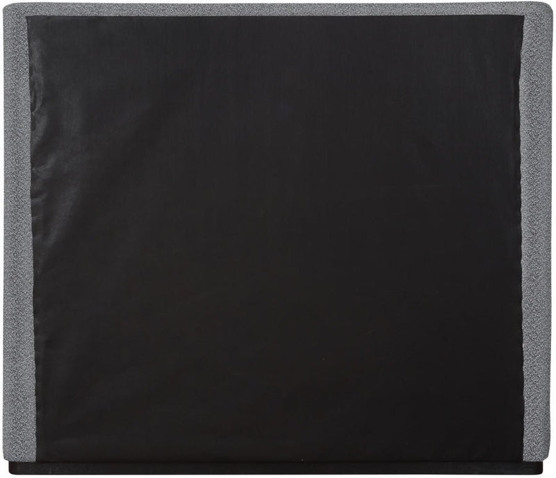 Oliver Boucle Fabric Full Bed (3 Boxes) Grey - OliverGrey-F
