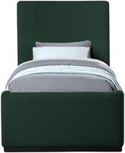 Oliver Boucle Fabric Twin Bed (3 Boxes) Green - Gate FurnitureTwin Bed