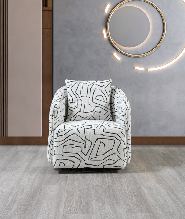 Olivia Swivel Accent Chair - OLIVIA-CHAIR