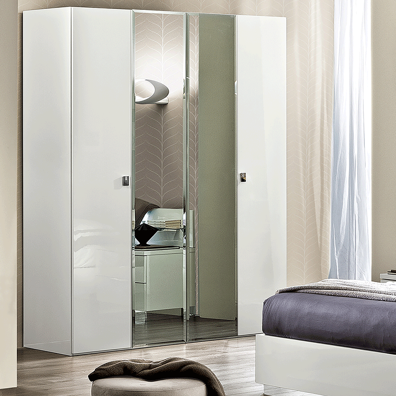 Onda Legno White Bedroom Set - Gate Furniture