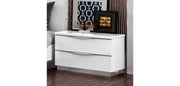 Onda White Nightstand - Gate FurnitureNightstand