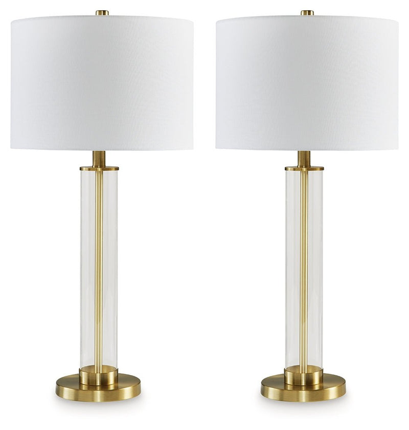 Orenman Table Lamp (Set of 2) - Gate FurnitureTable Lamp