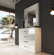 Orion Bed With Emporio Nightstands Set - Gate Furniture