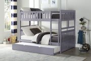 Orion Gray Full/Full Bunk Bed | B2063 - Gate FurnitureBunk Bed