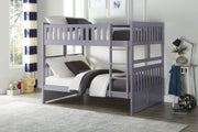 Orion Gray Full/Full Bunk Bed | B2063 - Gate FurnitureBunk Bed