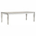 Orsina Silver Mirrored Extendable Dining Table - 5477-103 - Gate Furniture