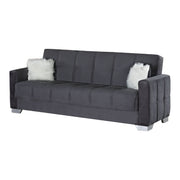 Ottawa 90 in. Convertible Sleeper Sofa in Gray with Storage - Gate FurnitureSleeper Sofa