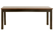 Owingsville Black/Brown Dining Bench - Gate FurnitureAccent Bench