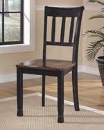 Owingsville Black/Brown Dining Chair (Set of 2) - Gate FurnitureDining Chair