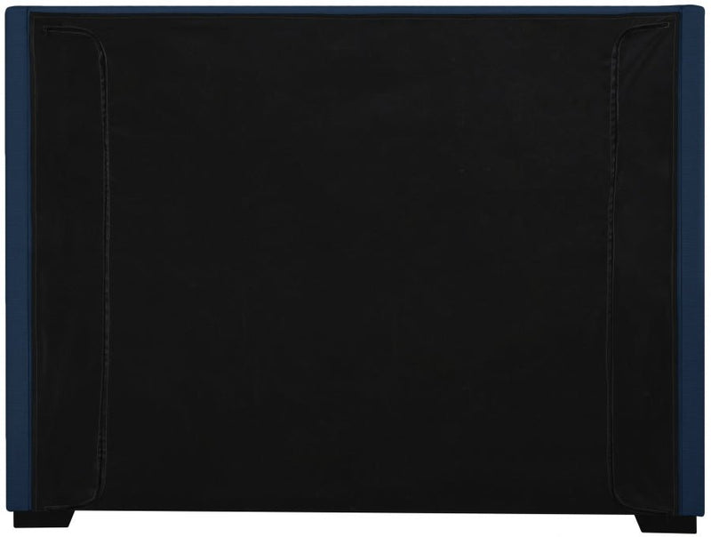 Oxford Linen Textured Full Bed (3 Boxes) Blue - OxfordNavy-F