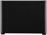 Oxford Linen Textured King Bed (3 Boxes) Grey - Gate FurnitureKing Bed