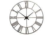 Paquita Antique Silver Wall Clock - Gate FurnitureOther Products