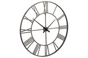 Paquita Antique Silver Wall Clock - Gate FurnitureOther Products