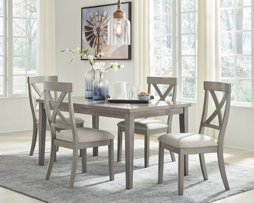 Parellen Gray Dining Room Set - Gate FurnitureDining Room Set