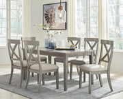 Parellen Gray Dining Room Set - Gate FurnitureDining Room Set