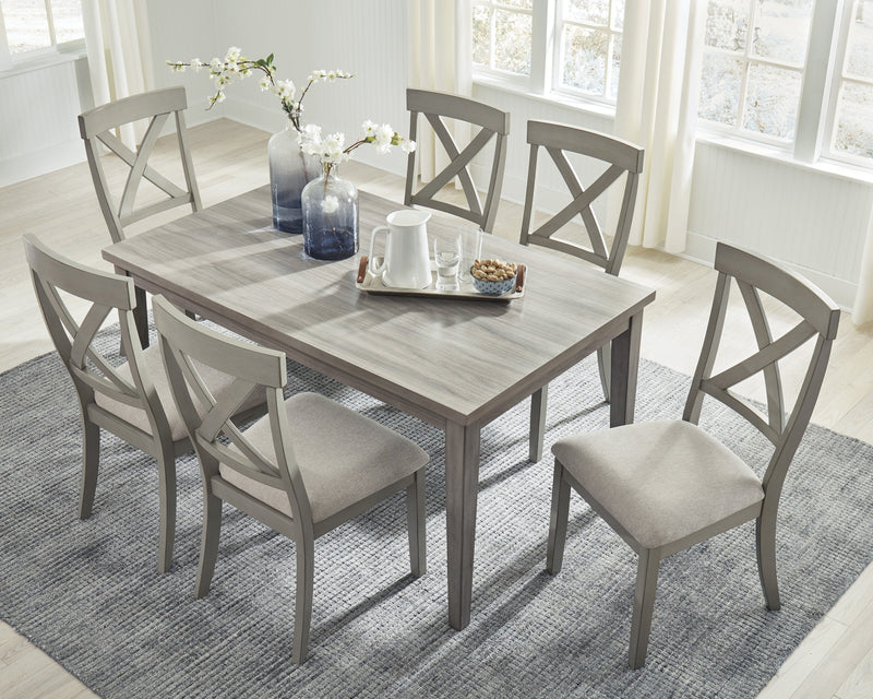Parellen Gray Dining Room Set - Gate FurnitureDining Room Set