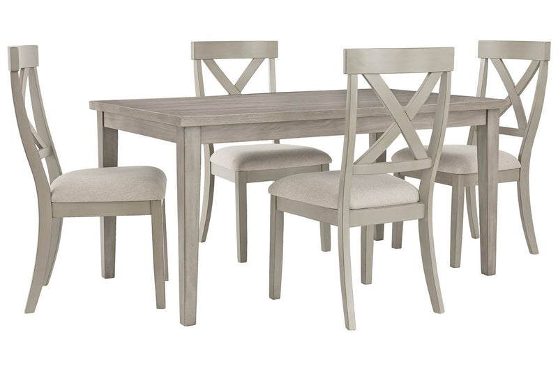 Parellen Gray Dining Table - Gate FurnitureDining Table