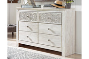 Paxberry Whitewash Dresser - Gate FurnitureDresser